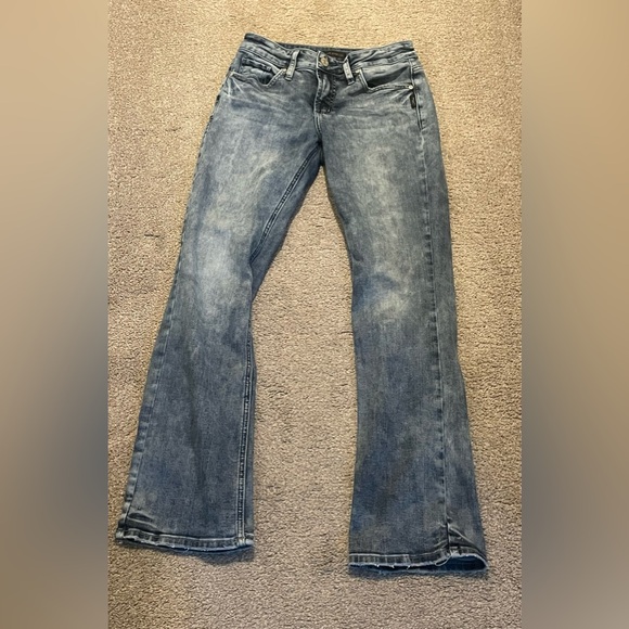 Silver Jeans Women's Distressed Acid Wash Jeans - Picture 1 of 14